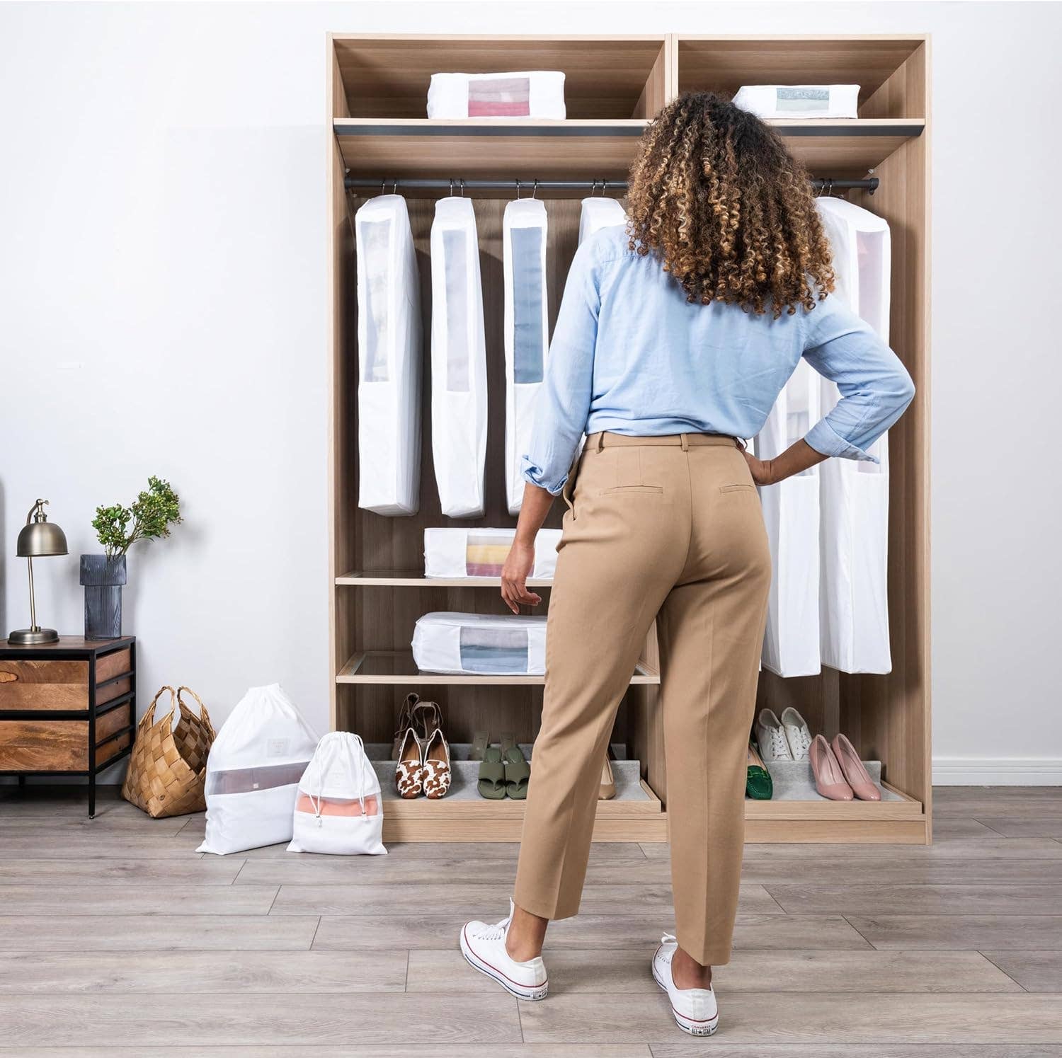 Hayden Hill London – wholesale Garment bag – unisex – Luxury Organic Cotton Garment Storage Bag - Long 58 Inch8