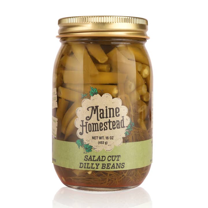 Dilly Beans - Salad Cut Length for wholesale by Maine Homestead Inc
