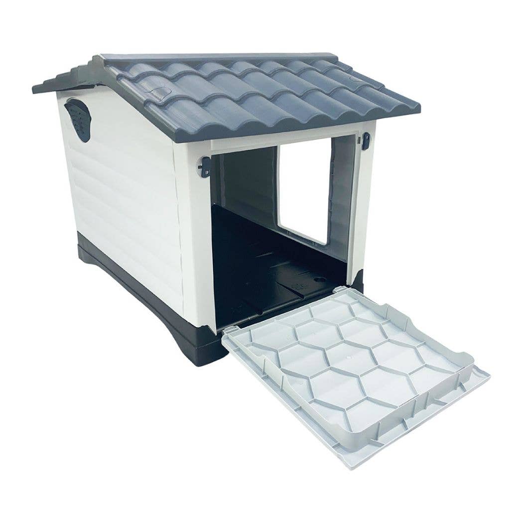 HugglePets - Wholesale Reismanden en benches voor huisdieren - Hond - HugglePets kunststof hondenkennel met onderstel (424)7