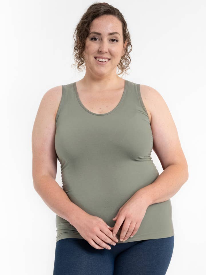 ELIETIAN - Wholesale Tank Top - Women's - Reversible Tank - Curvy Fit97