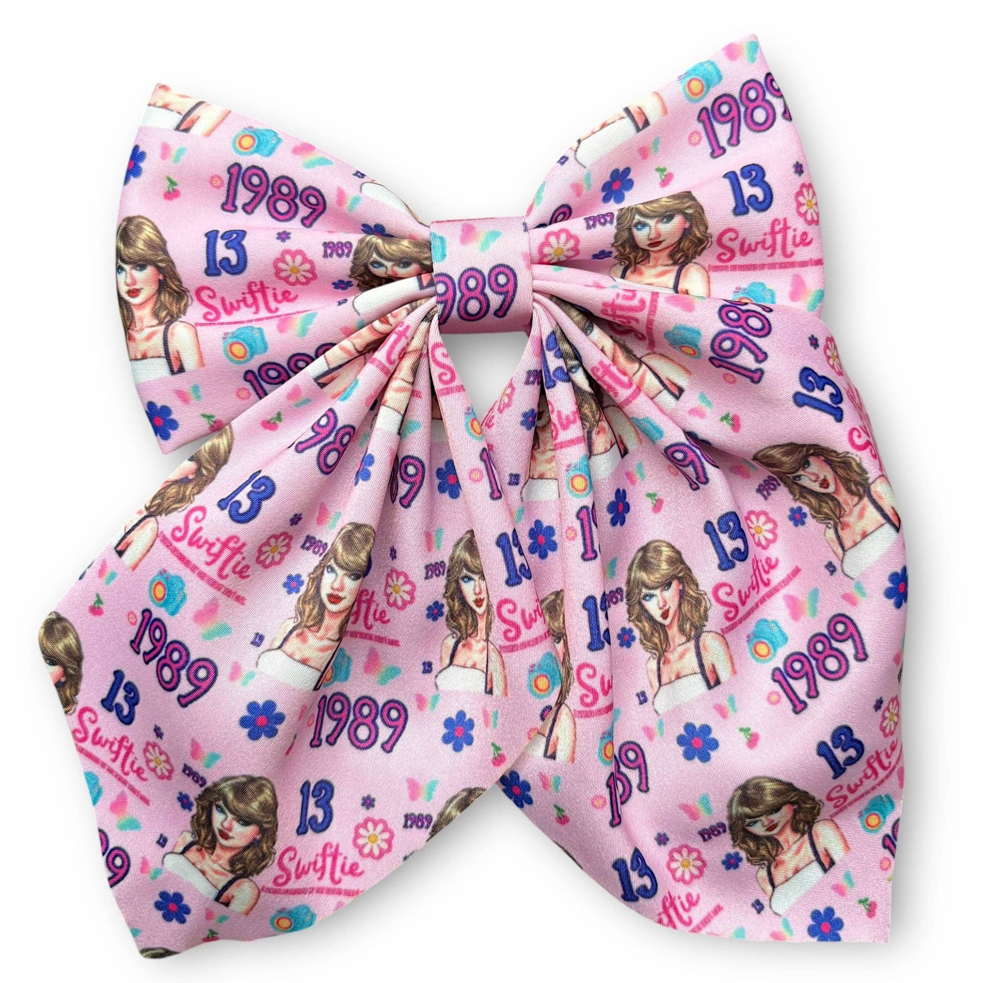 Kids Charm Online - Wholesale Hair Bow - Kids - Swifti* printed coquette hair bows. (4PCS/$10.00)BW-2025-62
