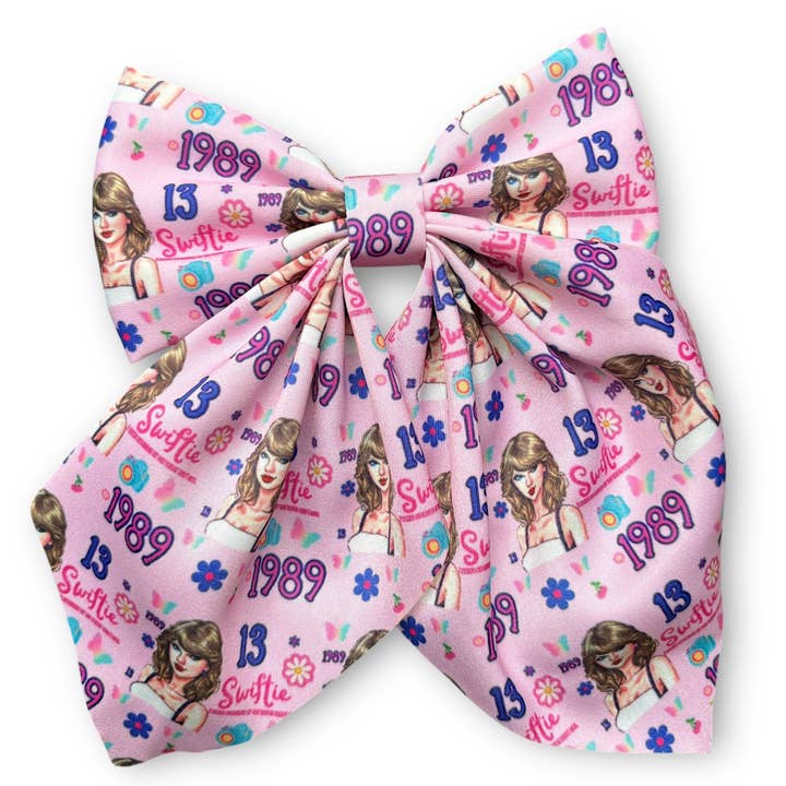 Kids Charm Online - Wholesale Hair Bow - Kids - Swifti* printed coquette hair bows. (4PCS/$10.00)BW-2025-62