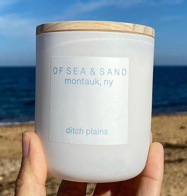Ditch Plains Sea Salt, Vetiver, of Sea & Sand Handmade in Montauk