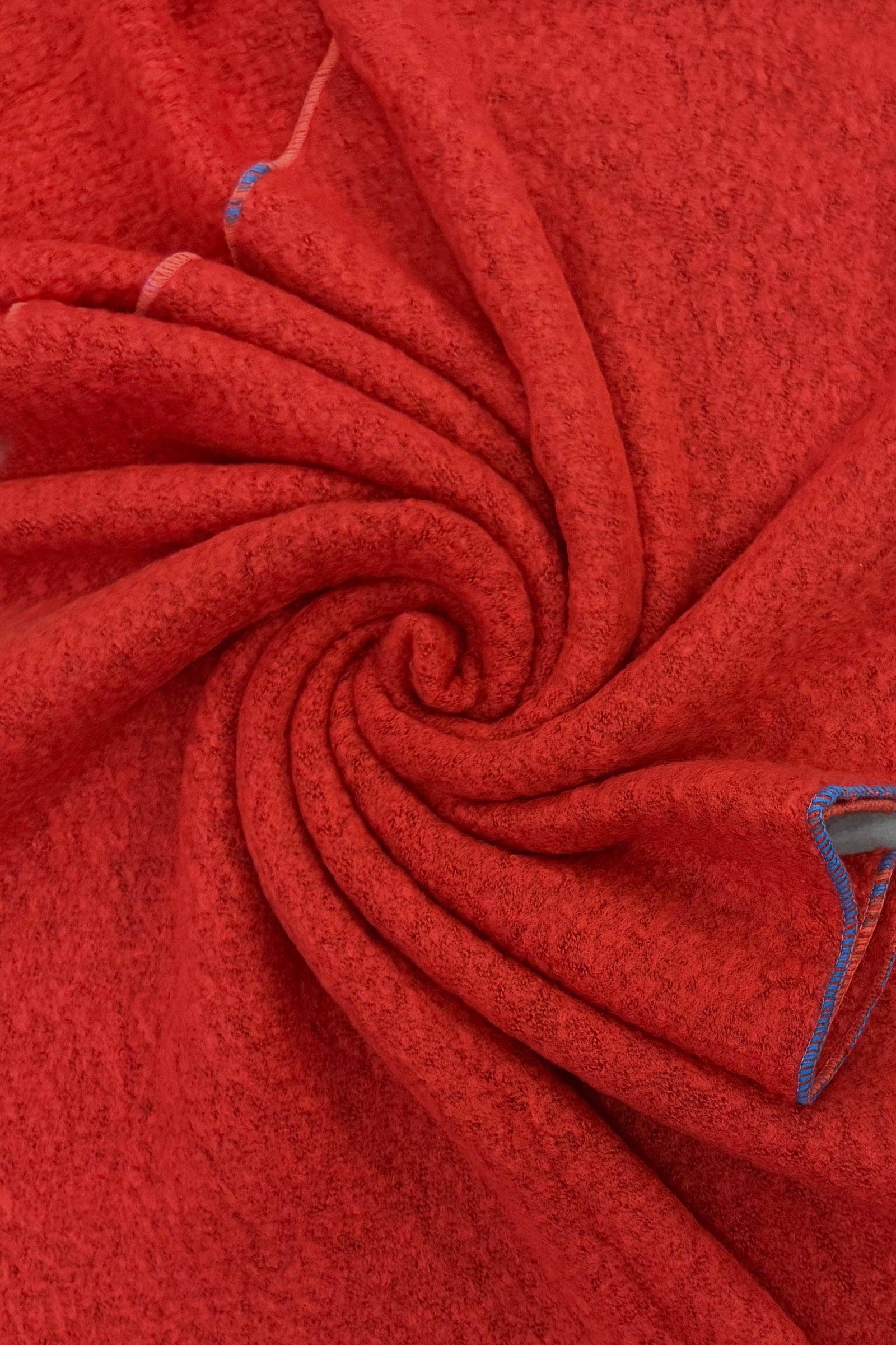 Fashion Scarf World - Wholesale Scarf - Women's - Plain Contrast Stitch Wool Diagonal Edge Scarf20