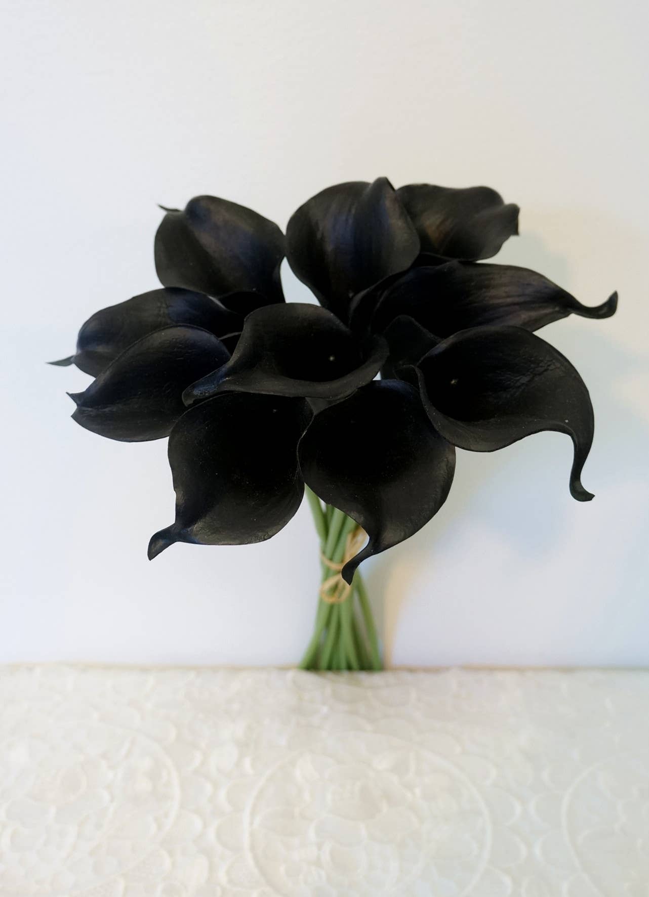 Sweet Home Deco - Wholesale Artificial Flowers - Latex Real Touch Calla Lilies Home Wedding Flowers Set of 1017