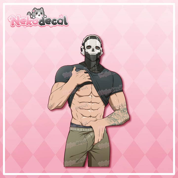 Zaddy Ghost Stickers for wholesale by Nekodecal