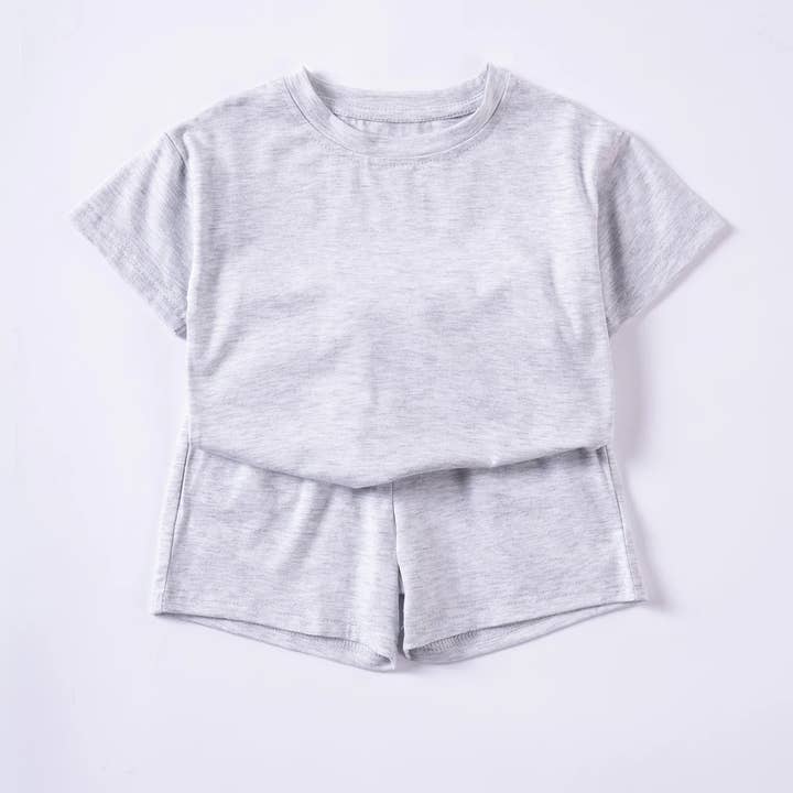 RocketBaby - Wholesale Top & Short Set - Kids - Multivariate Children's 2-Piece T-Shirt and Shorts Jumpsuit Set14