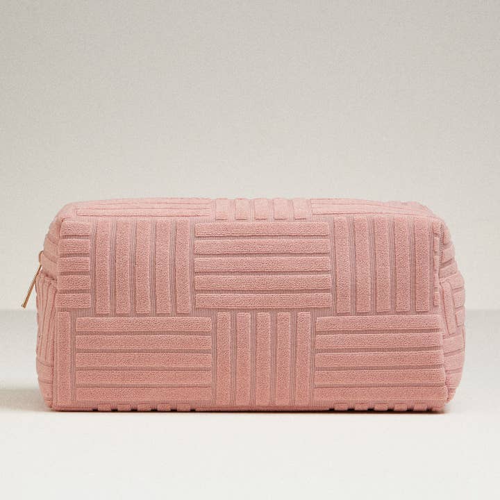 Frem - Wholesale Pouch - Women's - Luxe Terry fabric Travel Pouch-Large13