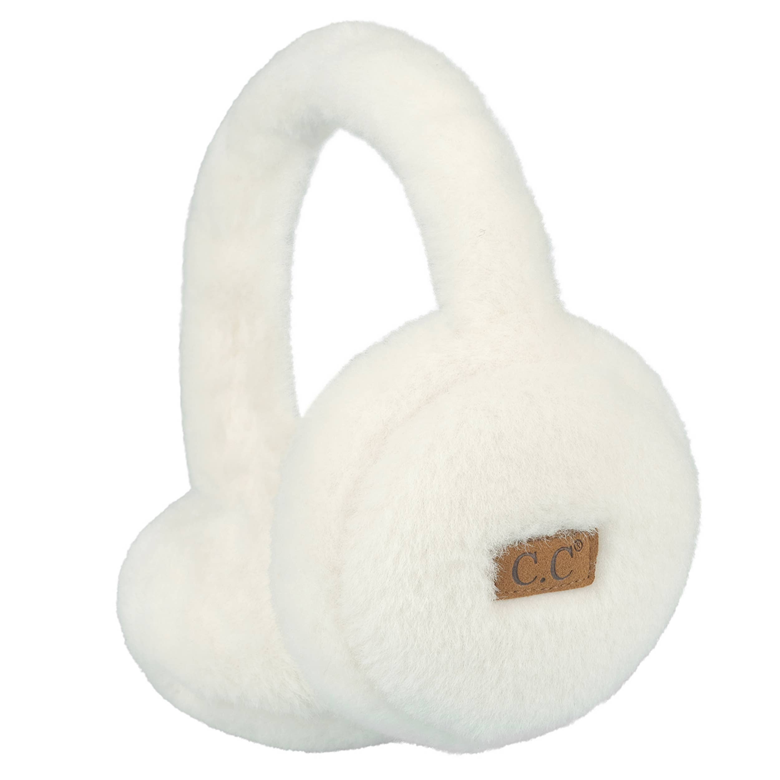 Hana – wholesale Earwarmers / ear muffs – women's – C.C Faux Fur Solid Winter Earmuff Winter Headband5