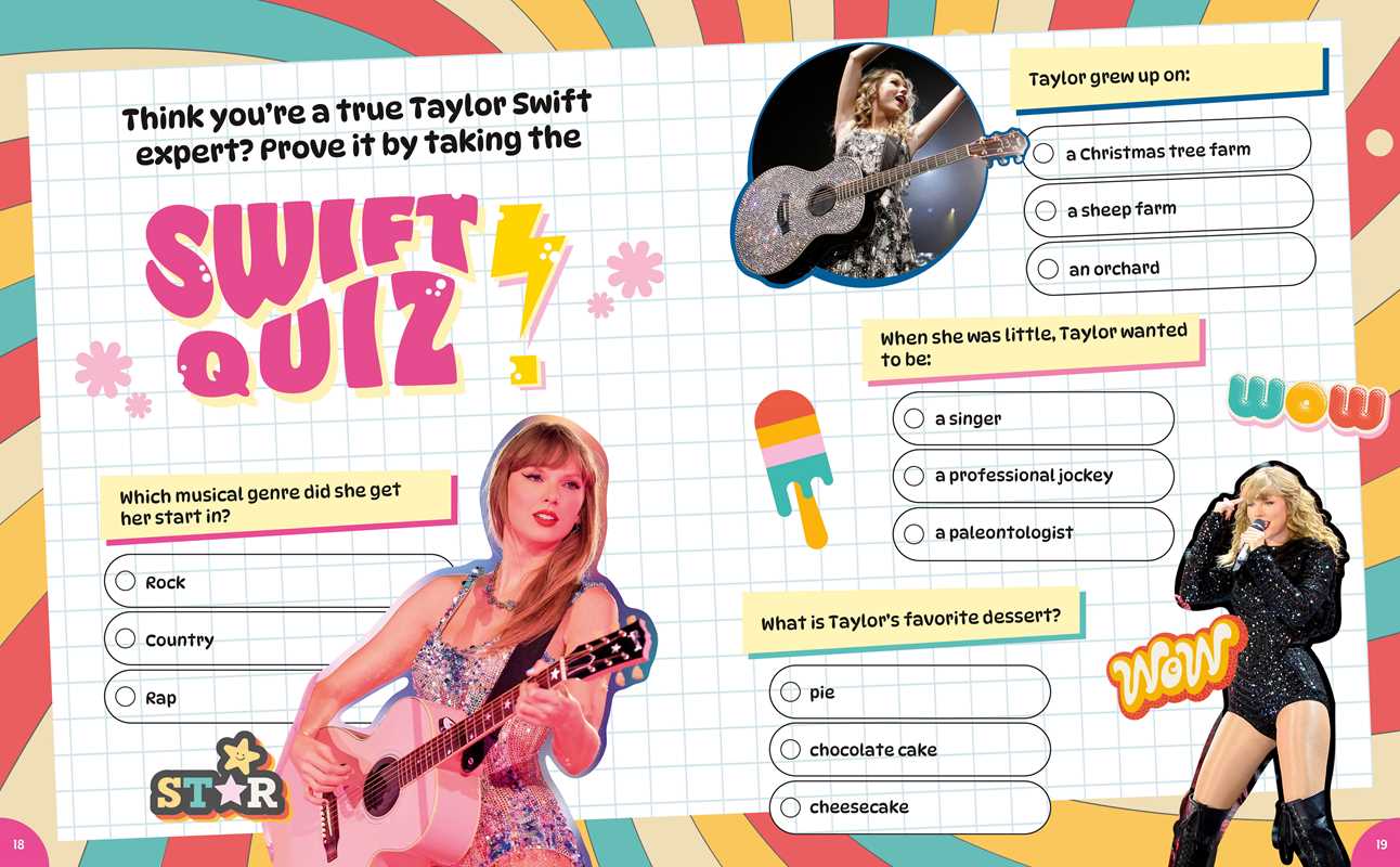 Simon & Schuster - Wholesale Coloring & Activity Book - Kids & Baby - Taylor Swift: Coloring, Quizzes & Games, Photos & Facts by9