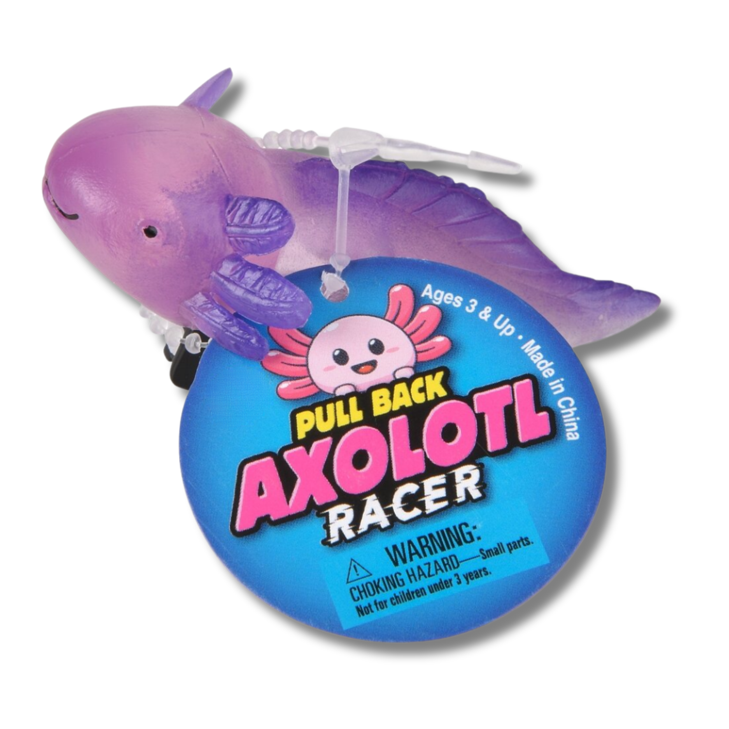 JSBlueRidge Toys - Wholesale Fidgetspeelgoed - Kinderen - Axolotl Terugtrekauto Fidget Kinderspeelgoed - Assorti2