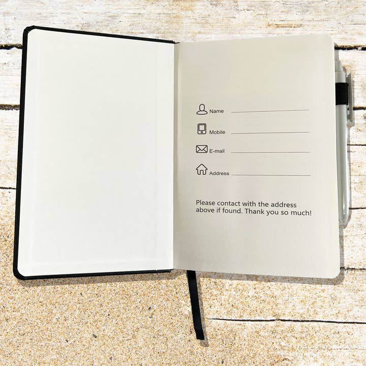 Pithitude - Wholesale Journal/Diary - Dandelion Wishes Blank Lined Journal Notebook with Pen2