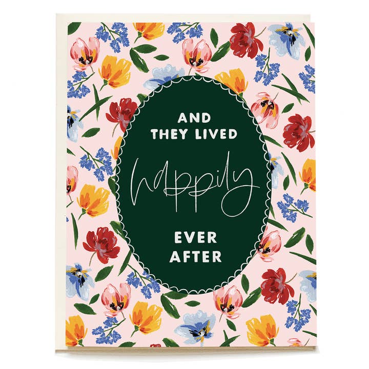 Storybook Ending Wedding Greeting Card for wholesale by Pen + Pillar