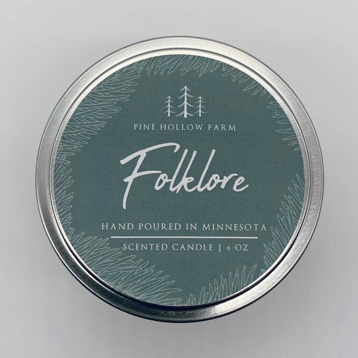 Folklore | Wood Wick Soy Candle for wholesale by Pine Hollow Farm LLC