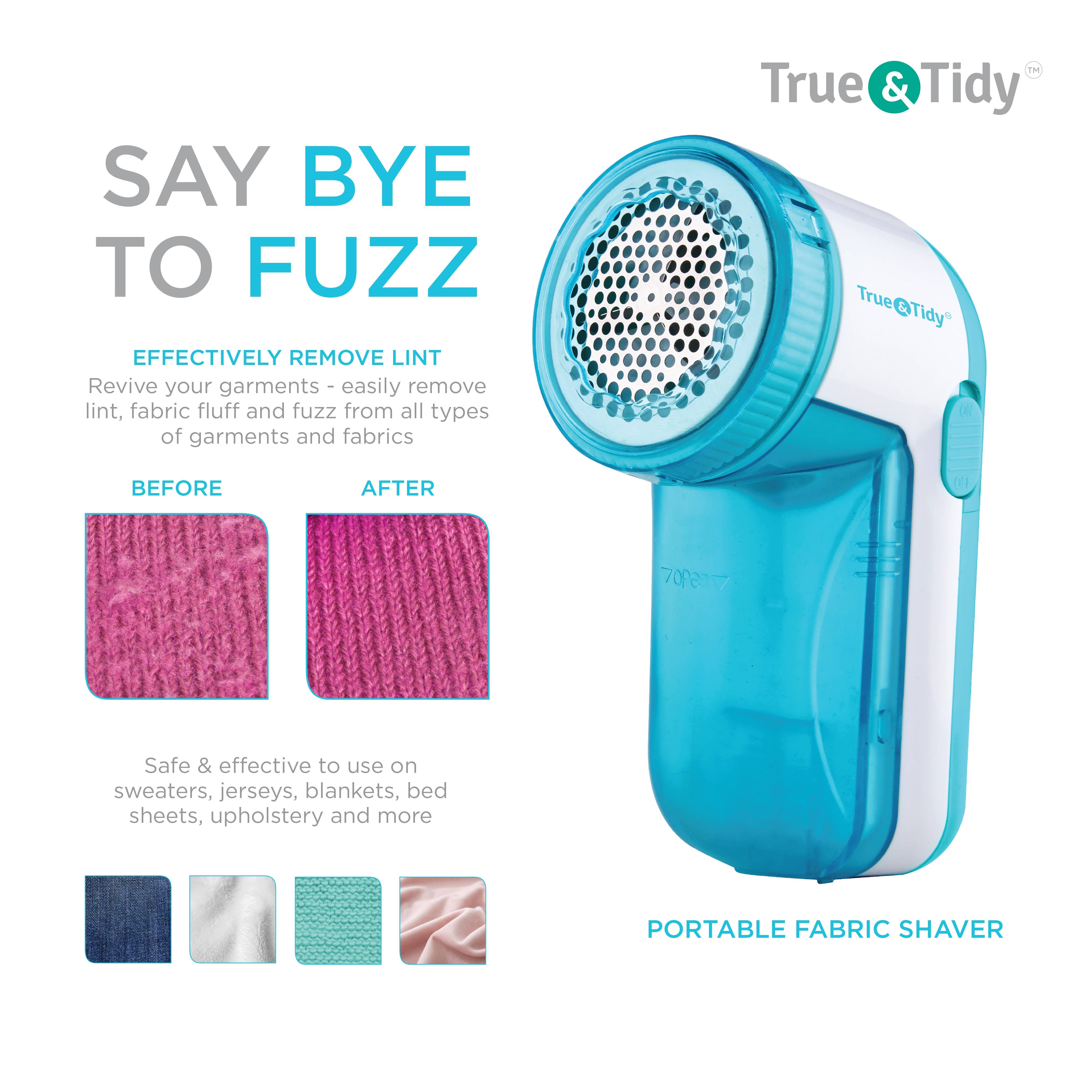 True & Tidy - Wholesale Electronic Toy - Kids & Baby - Triple Blade Compact Fabric Shaver4