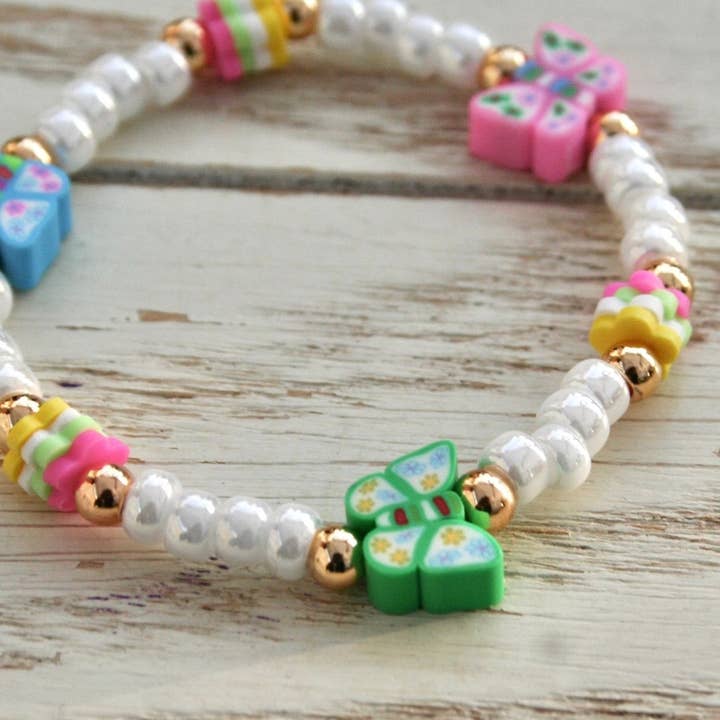 Blooming Butterfly kinderarmband voor wholesale door Avalon Days