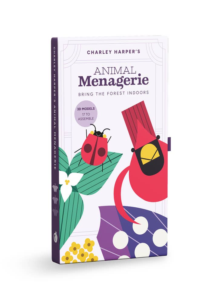 Charley Harpers Tiermenagerie für den Großhandel von Pomegranate