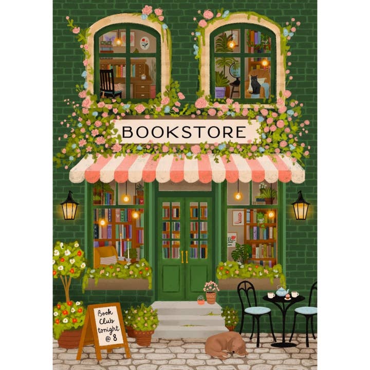 Villager Puzzles - Wholesale Puzzle - Adult - Emerald Bookstore | 1000-Piece Puzzle | Designed in Canada4