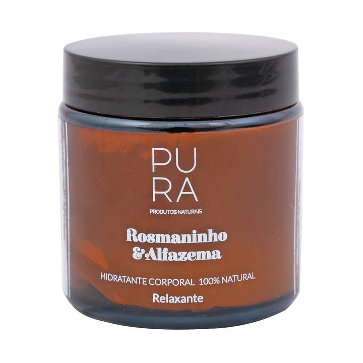 Rosemary & Lavender Moisturizing Cream - Relaxing 100ml for wholesale by Pura - Produtos Naturais