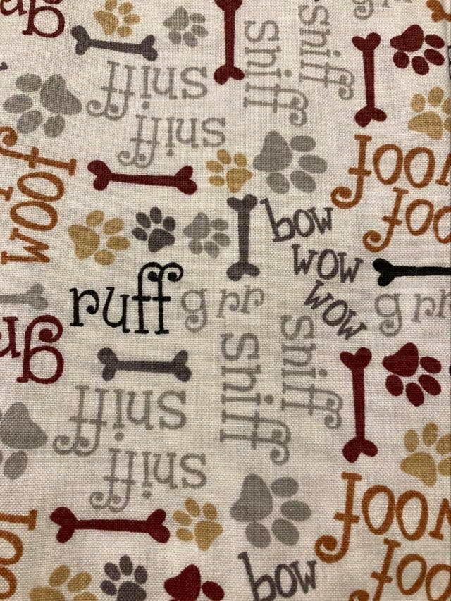 Jo's Pet Treats & Bandanas by Abab Enterprises, LLC - Wholesale Pet Bandana - Dog - Paw Print Tie-On Dog Bandana Retail-Ready6