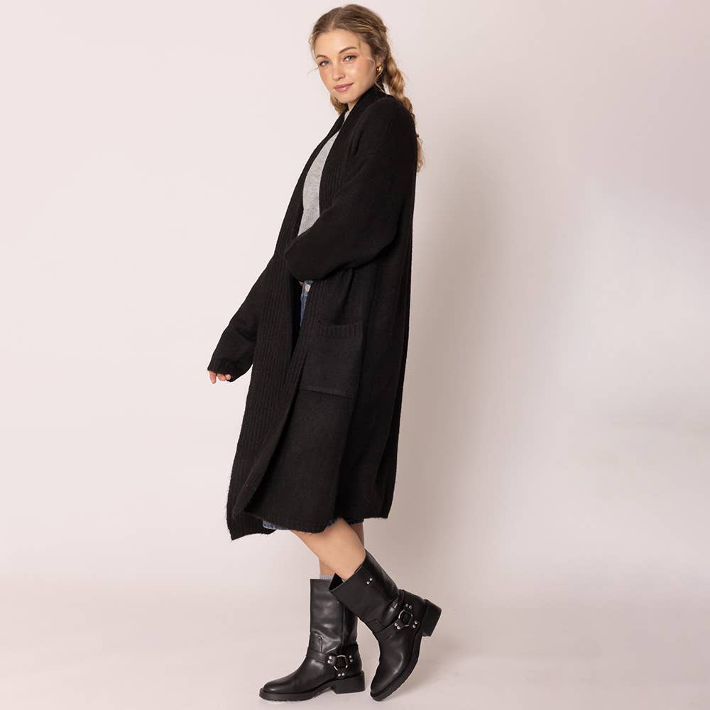 Sensibling Corp. - Venta al por mayor Cárdigan - Mujer - Cárdigan con cuello de chal
1