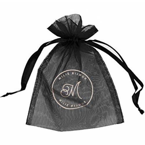 Zakka - Wholesale Gift Bag - Personalized Custom Logo Print Organza Bag Gift Pouch