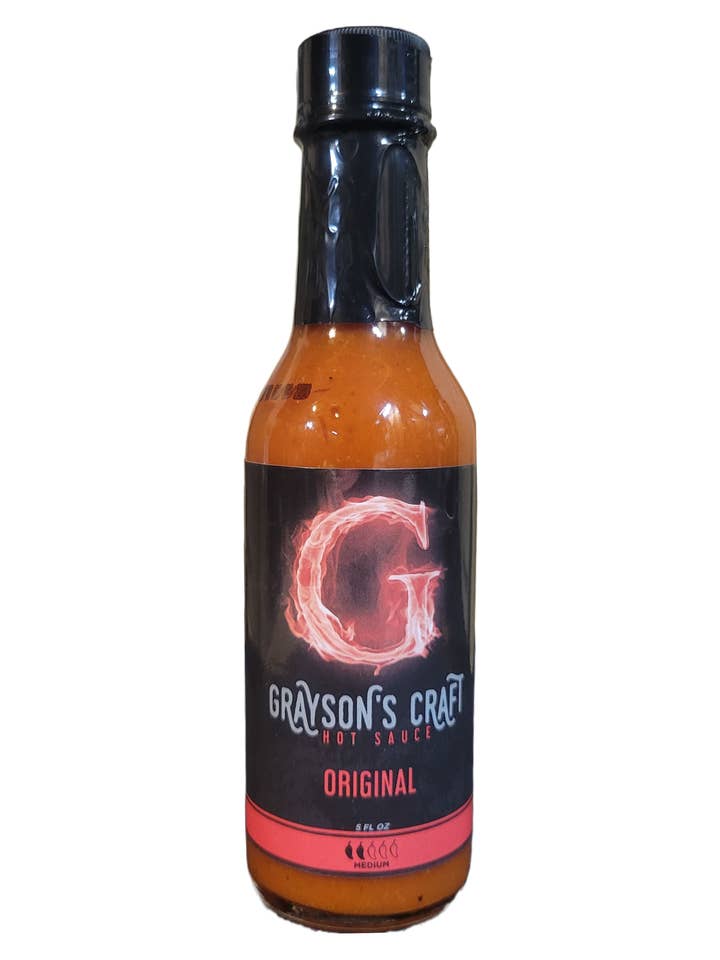 Grayson's Craft Hot Sauce "Original" 12 ct. for wholesale by Grayson's Craft Hot Sauce