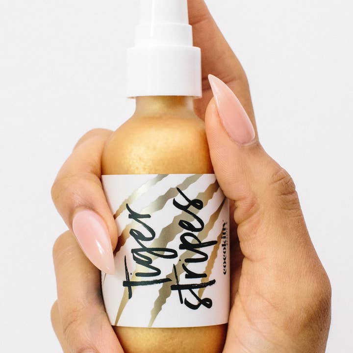 Tiger Stripes Huile Bronzante pour la vente par Cocokitty Beauty