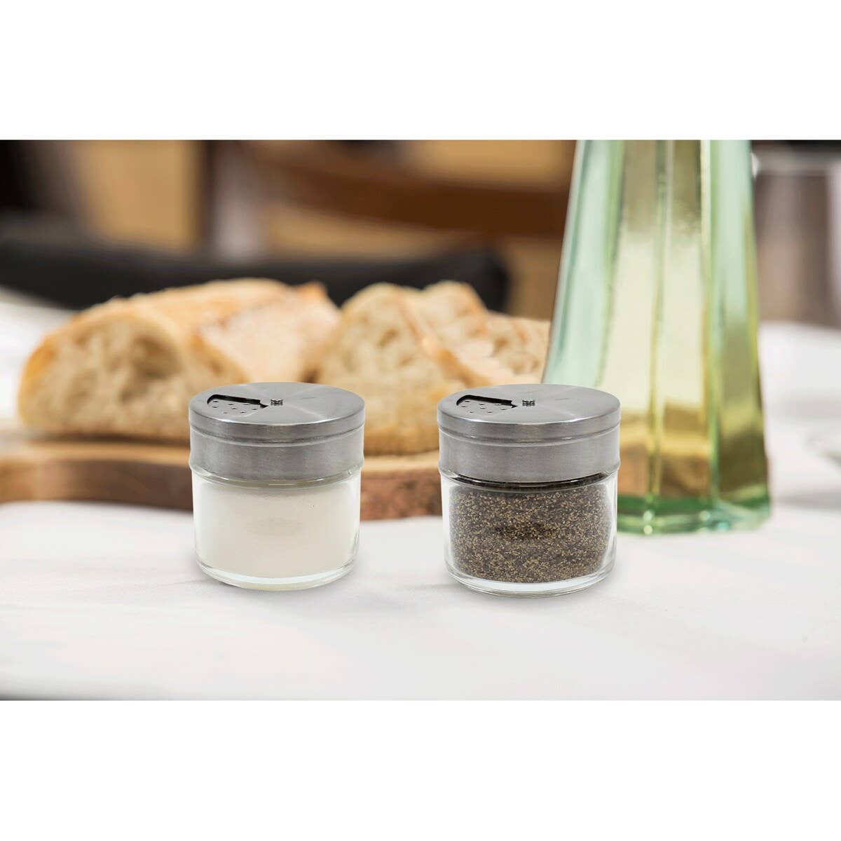 TableCraft Products Company - Wholesale Jar - 1.5 oz Shaker with Rotating Stainless Steel Top3