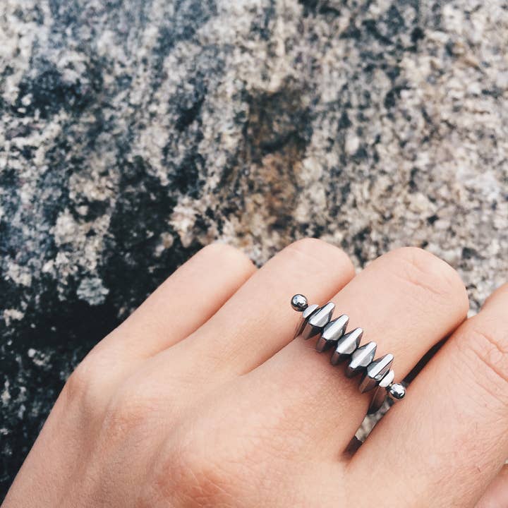 Istovo - Wholesale Cocktail/Statement Ring - METROPOLIS ring4