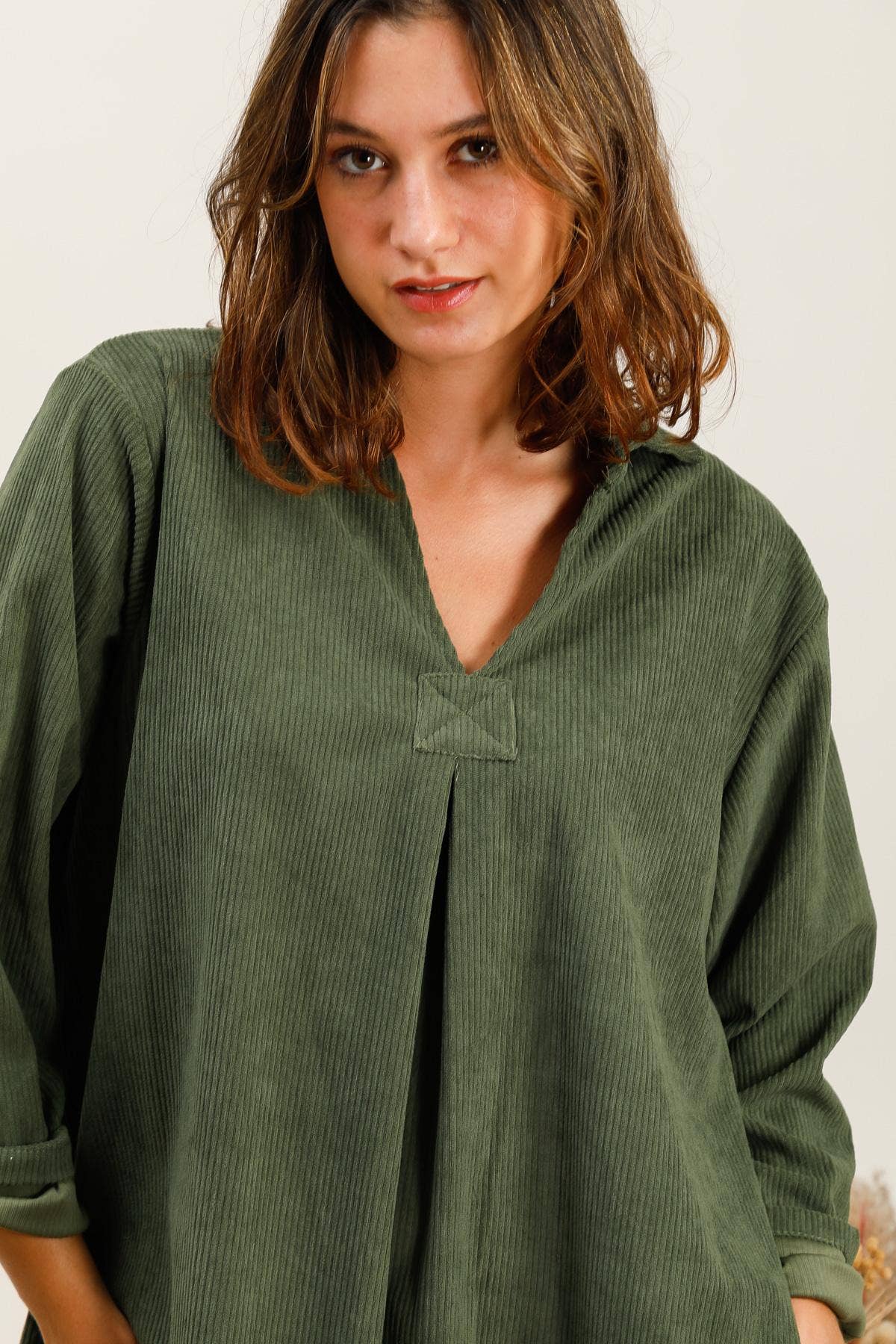 la maison des fibres naturelles - Wholesale Dress - Women's - Ribbed dress 8216 5% Elastane 20% Cotton 75% Polyester2