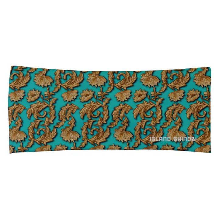 Teal Ornament Headband for wholesale by Island Shinobi