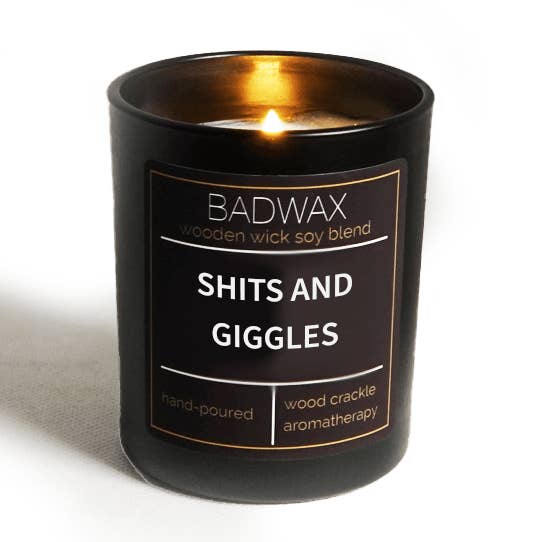 Shits And Giggles - Woodwick Candle für den Großhandel von BADWAX®