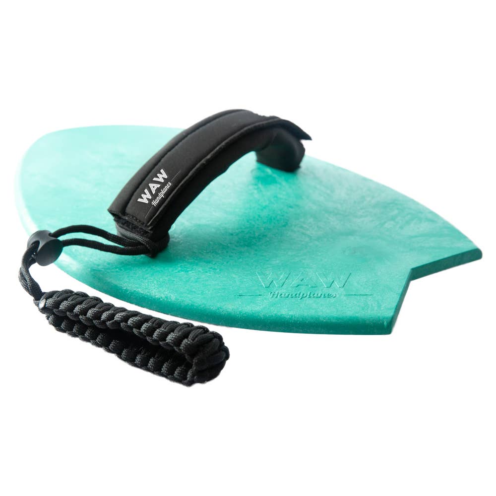 WAW Handplanes - Wholesale Beach Accessories - Body Surfing Handplane - Beach Accessory - AQUA GREEN1