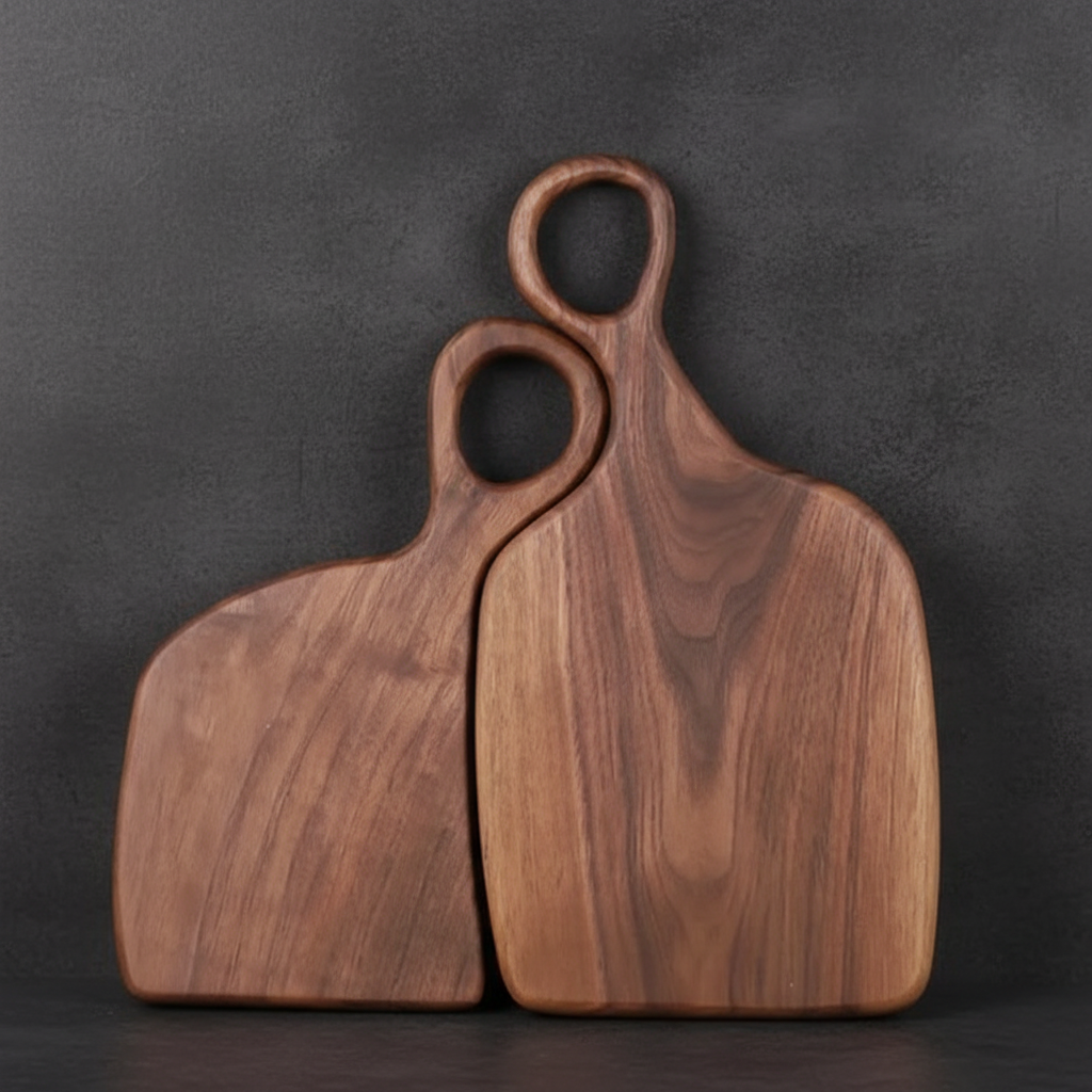Kiyo Home - Wholesale Cutting Board - Walnut Cutting Board Duo3