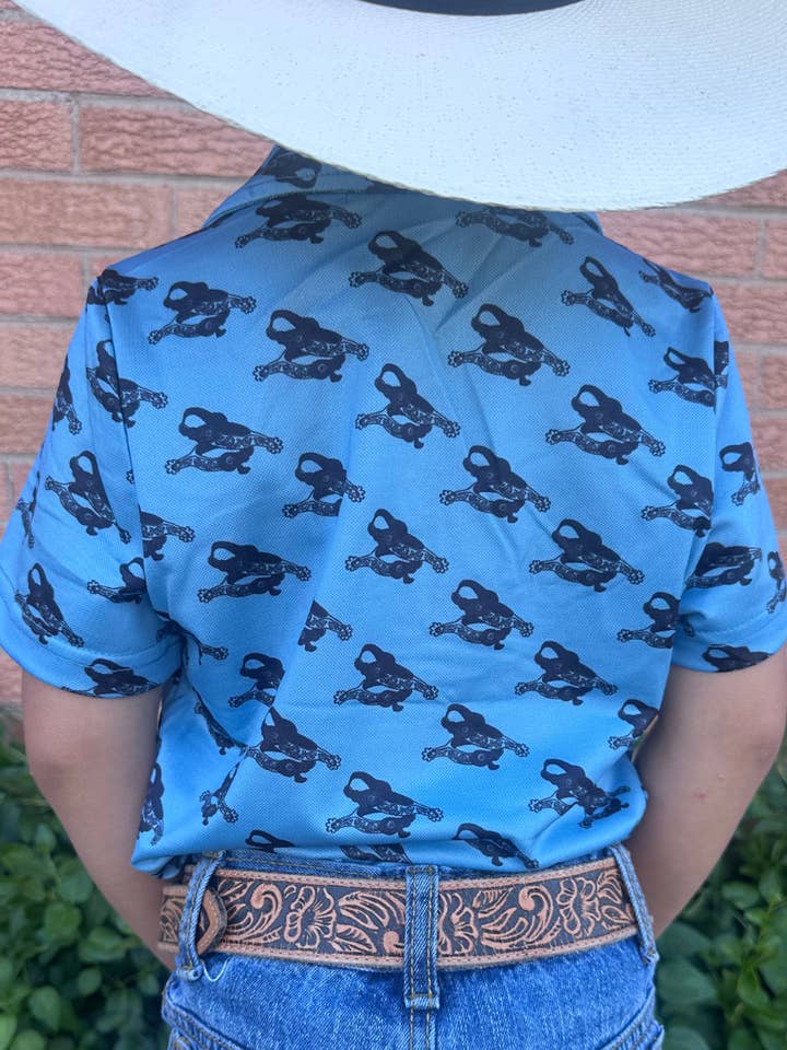 Sterling Kreek - Wholesale T-Shirt - Kids - Spurs On My Boots Kids Polo5