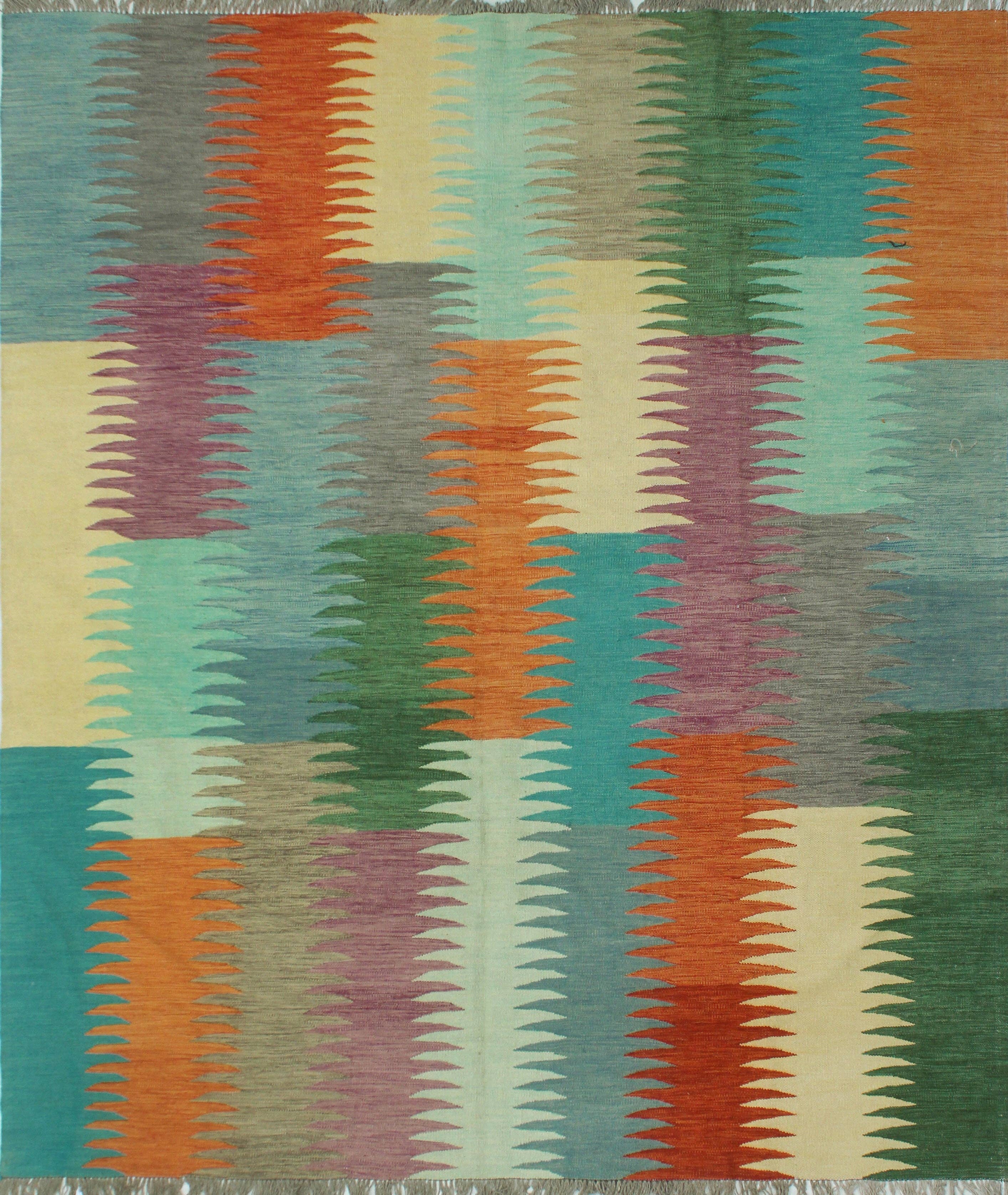 Noori Rug – wholesale Area rug – Winchester Shenshah Rust/Green Rug, 8'6" x 9'9"5