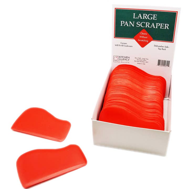 Pan Cares, Raschietto per Padelle Confezione da 48 Pezzi per la vendita all'ingrosso da parte di Kitchen Supply Wholesale