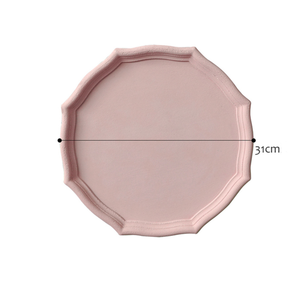 Homerely (We Cover All Import Duties) - Wholesale Decorative Tray - Wood Ceramic-like Storage Tray3