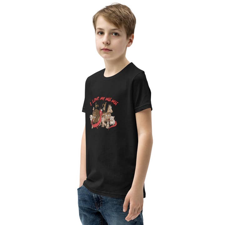 1st Generation SF - Wholesale Screen Printed T-Shirt - Kids - Youth- I Love My Mui Mui2