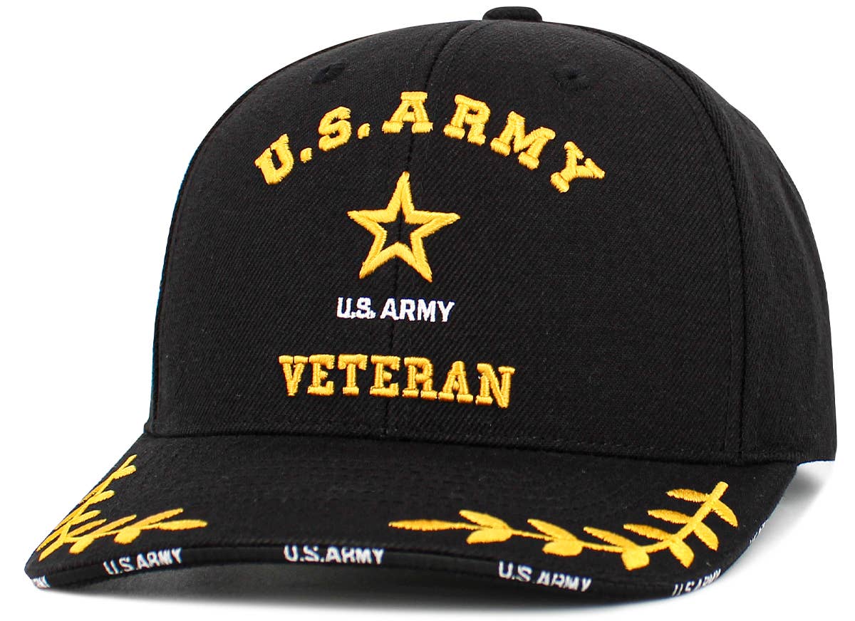 KBETHOS - Wholesale Honkbalpet - Uniseks - US Legerveteraan Krans Baseballpet2