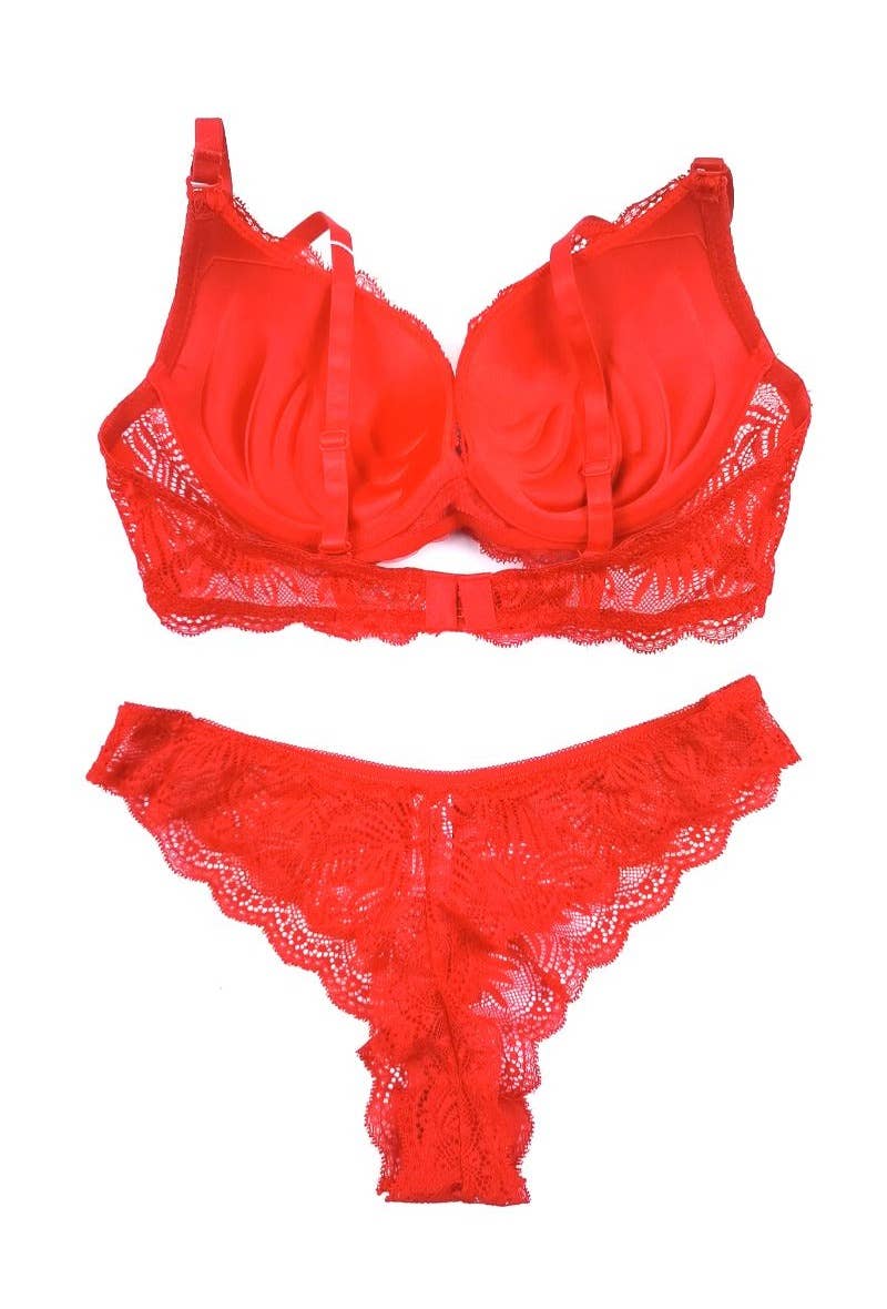 Belle Com'Elle – wholesale Lingerie Set – women's – Bra & String Set with frame/JN7201B7