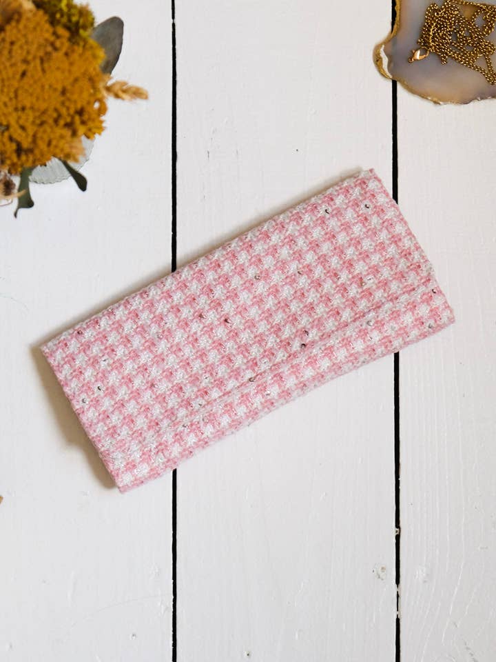 Estuche para joyas con forma de pata de gallo Catherine para venta al por mayor de Maison Scarlett