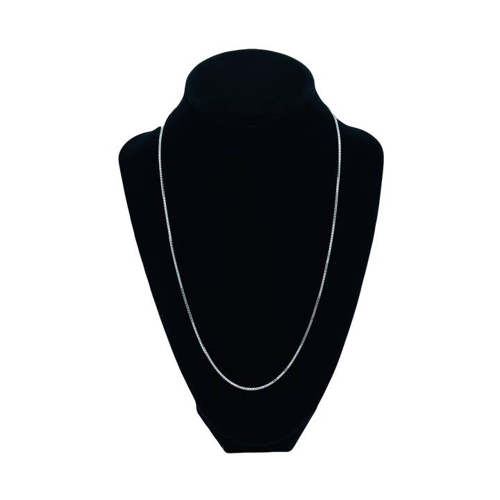 Sterling Silver Box Chain 1.4mm for wholesale by Sterling Silver Chains