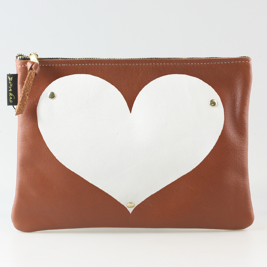 Zina Kao Exclusives – Engroshandel Posetaske - Dame – Soft Heart Applique: 3 størrelser! 17