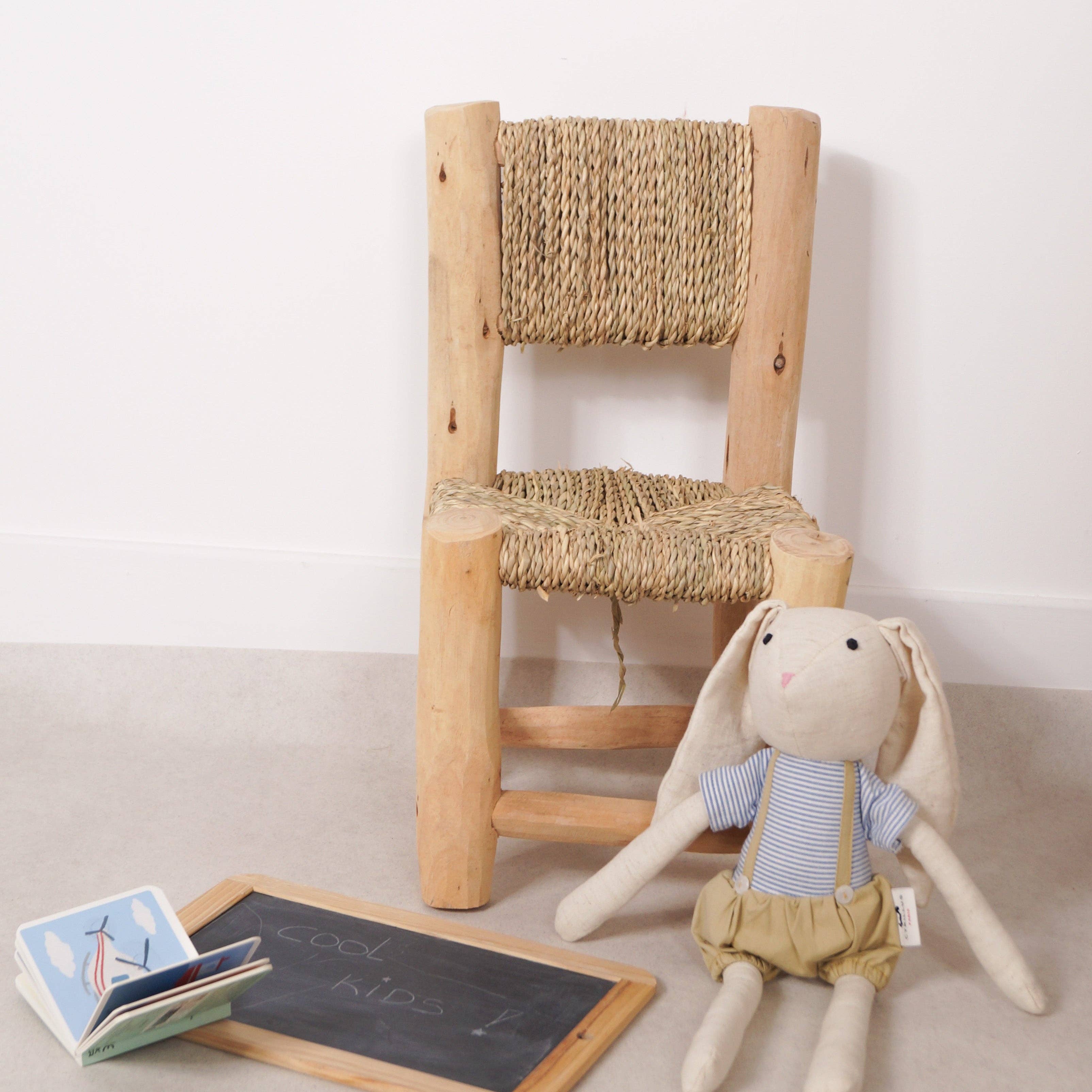Bohome Living - Wholesale Chair - Kids - Child's chair in wood and rope5