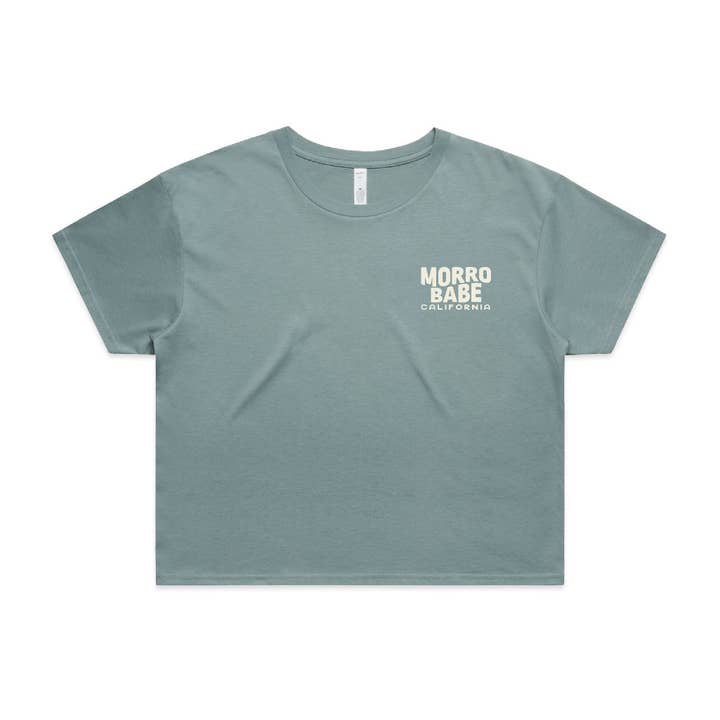 Morro Babe Cropped T-Shirt for wholesale by AnglinMade