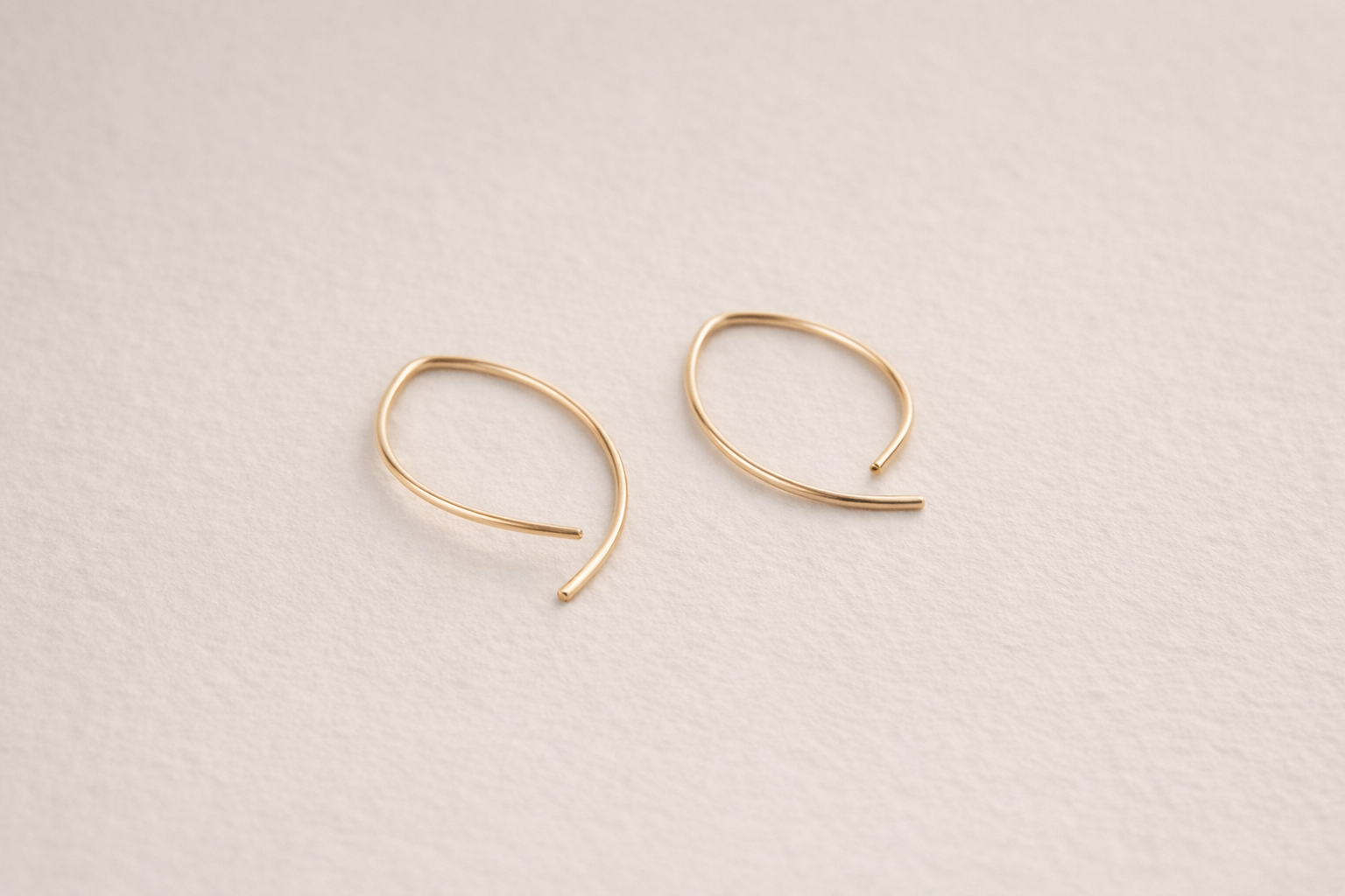 Sheena Marshall Jewelry - Wholesale Hoop Earrings - Poppy Threader Earrings | Gold Fill3
