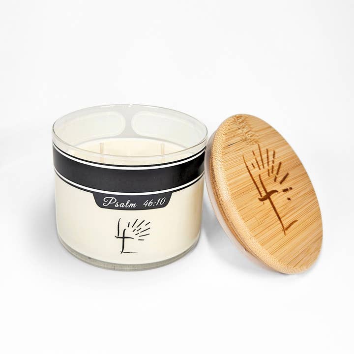 Lord's Light Candle - Wholesale Jar/Filled Candle - Christian Soy Candle 8oz - Light & Reveal Hidden Bible Verse6