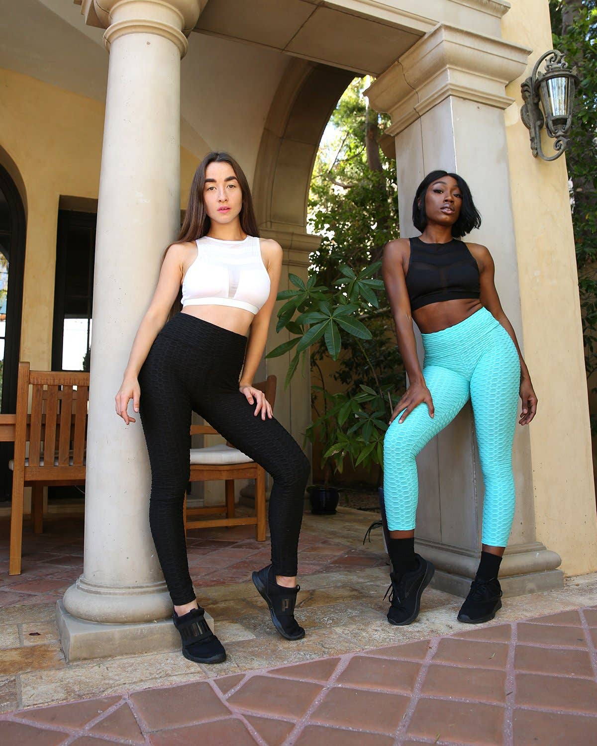 Lenawee Moda - Wholesale Athletic/Lounge Leggings - Women's - Bentley Leggings - Black13